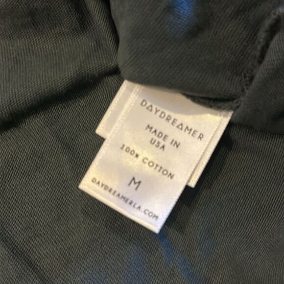 Daydreamer Rolling Stones Velvet Leopard Black Tee, Size M - Picture 7 of 8